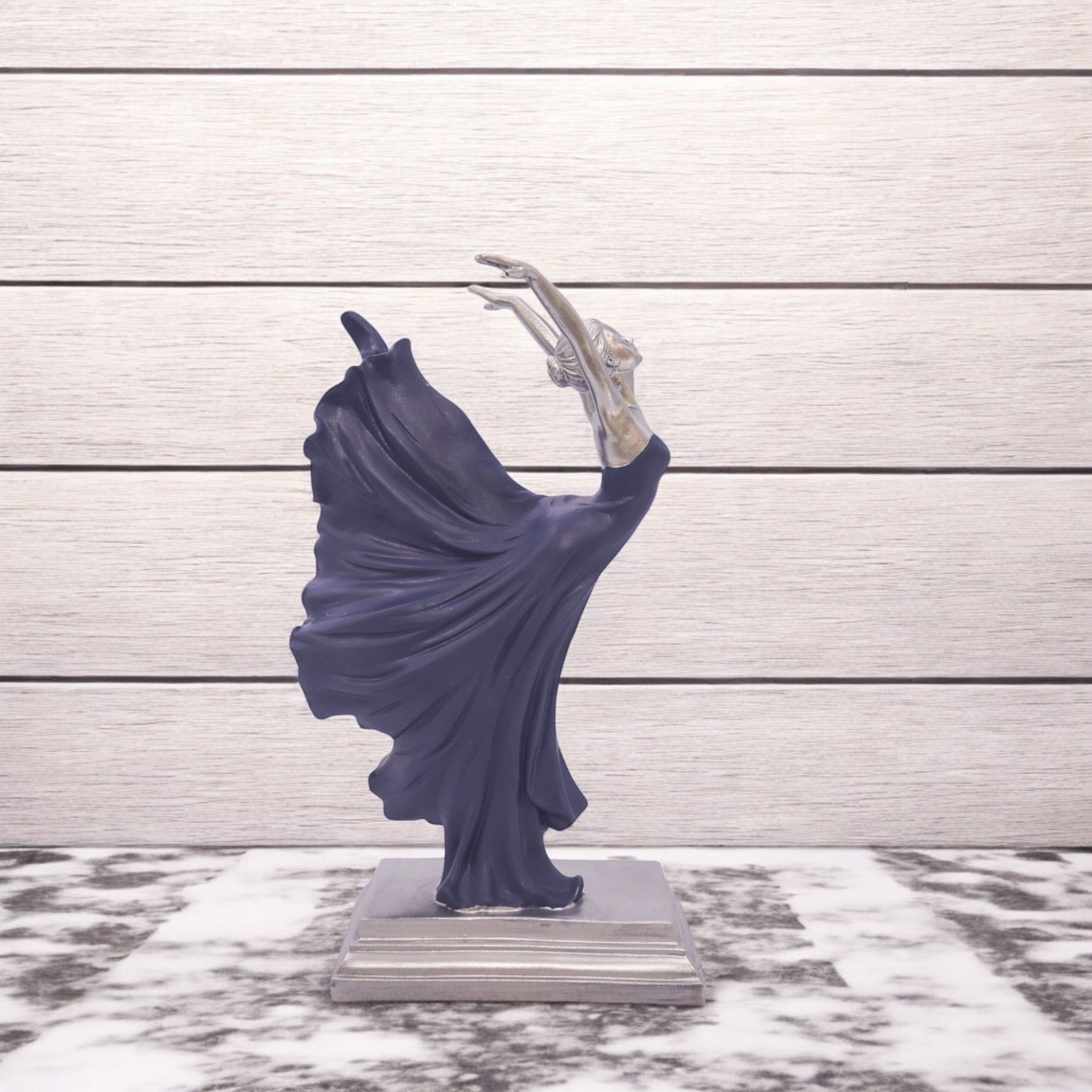 Spinning Ballet Dancer Sculpture | Modern Dance Art | Divine Dekor
