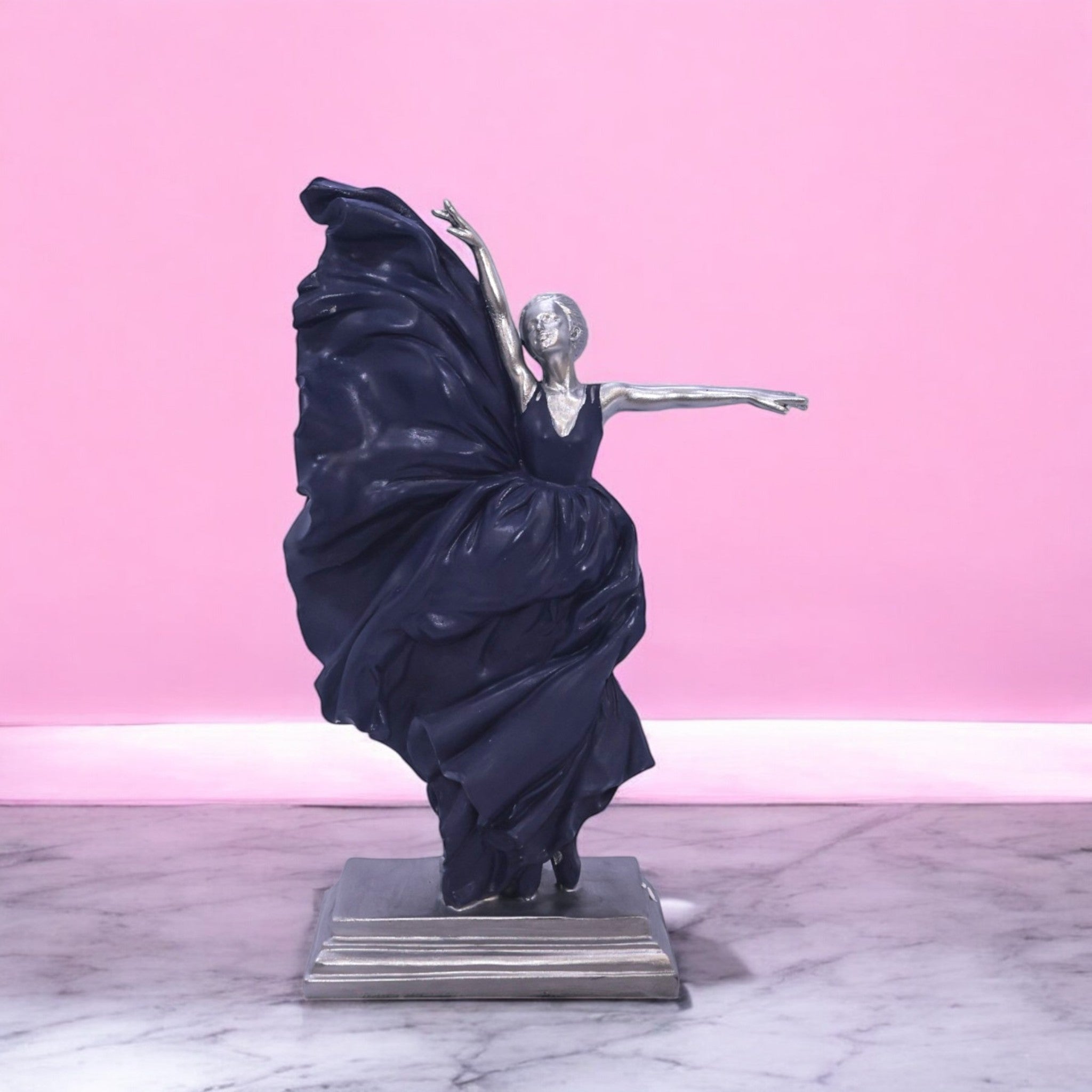 Graceful Ballet Dancer Sculpture | Modern Dance Art | Divine Dekor