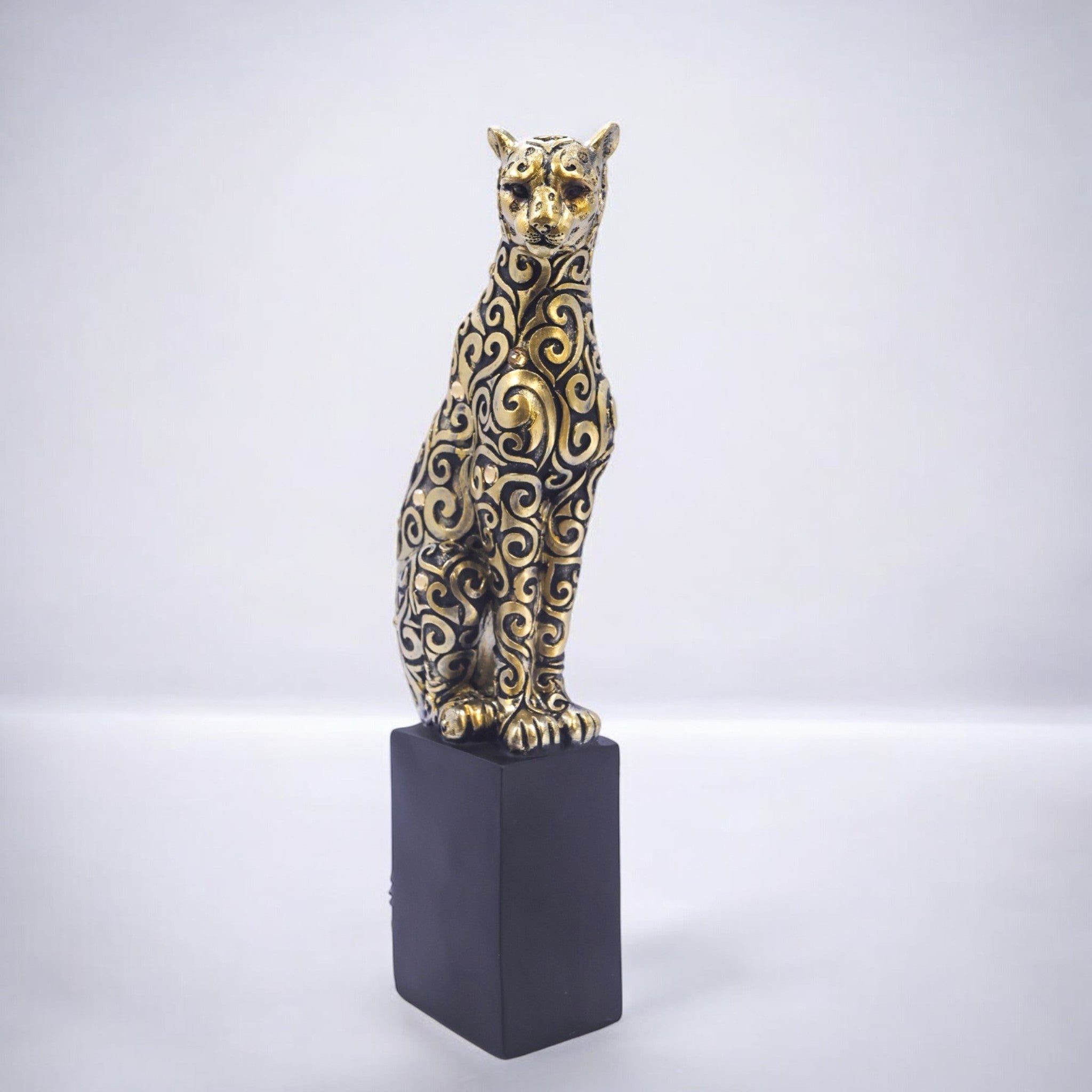 Majestic Golden Leopard | Luxury Pattern Art | Divine Dekor