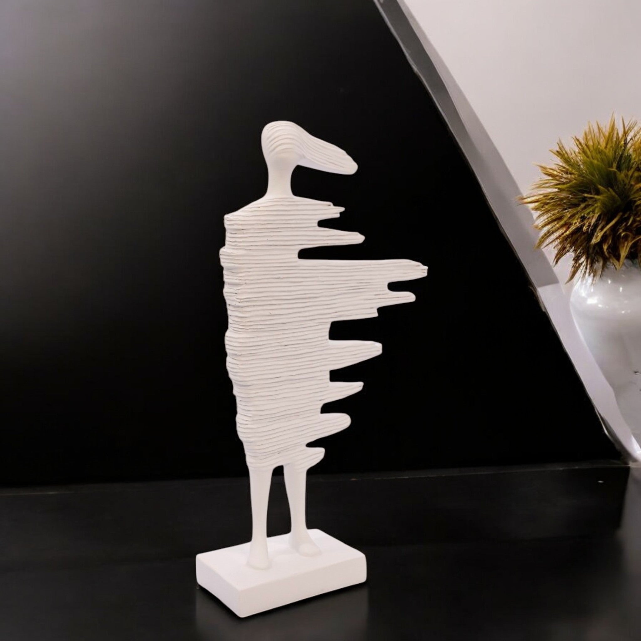 Modern Segmented Figure | Contemporary Abstract Art | Divine Dekor
