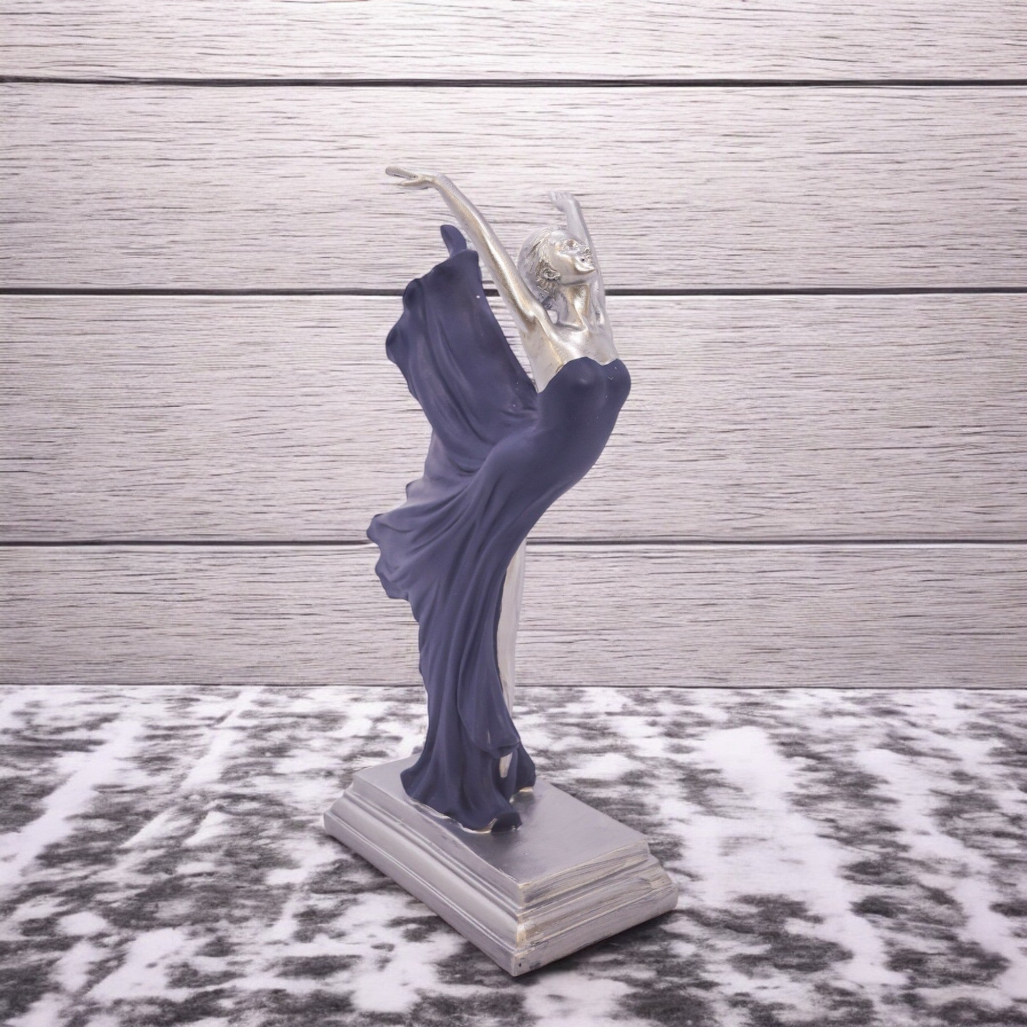 Spinning Ballet Dancer Sculpture | Modern Dance Art | Divine Dekor