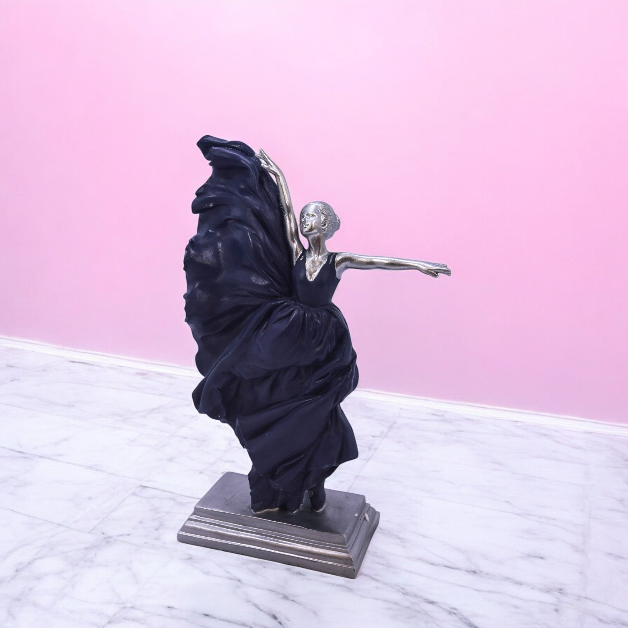 Graceful Ballet Dancer Sculpture | Modern Dance Art | Divine Dekor
