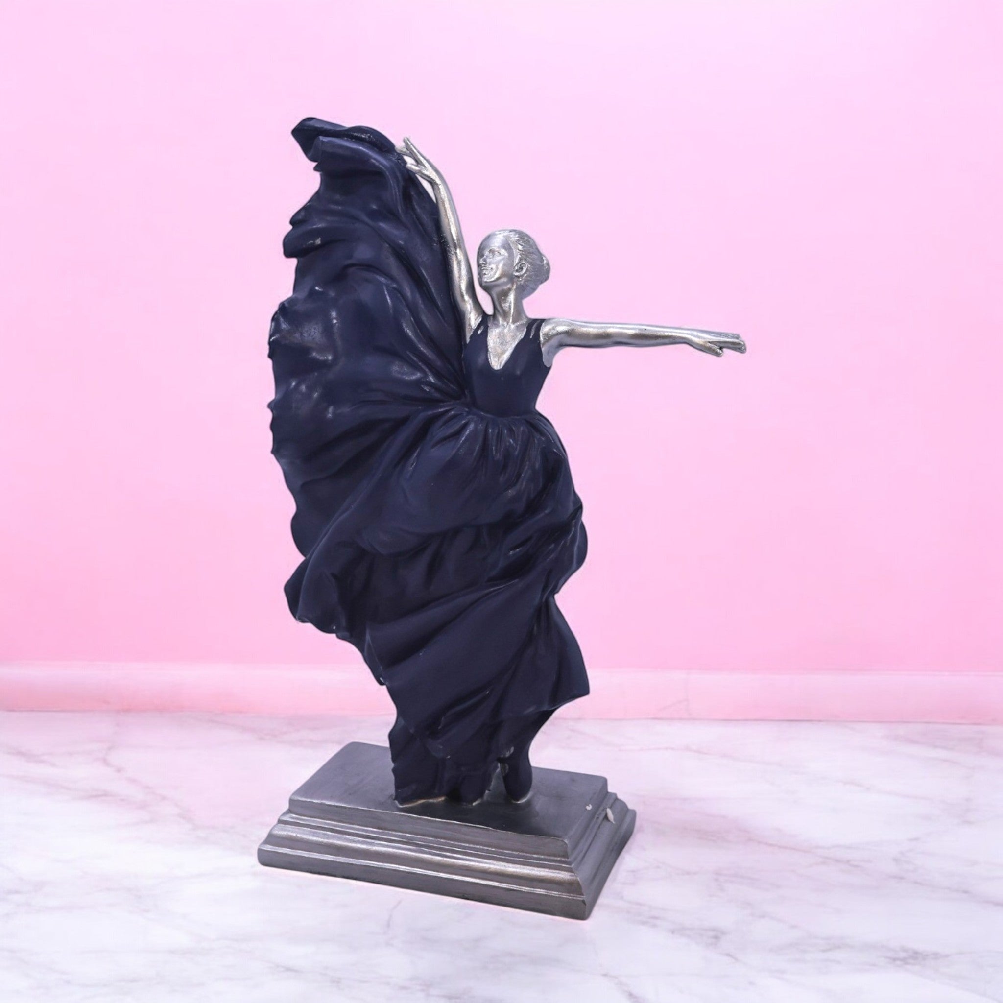 Graceful Ballet Dancer Sculpture | Modern Dance Art | Divine Dekor