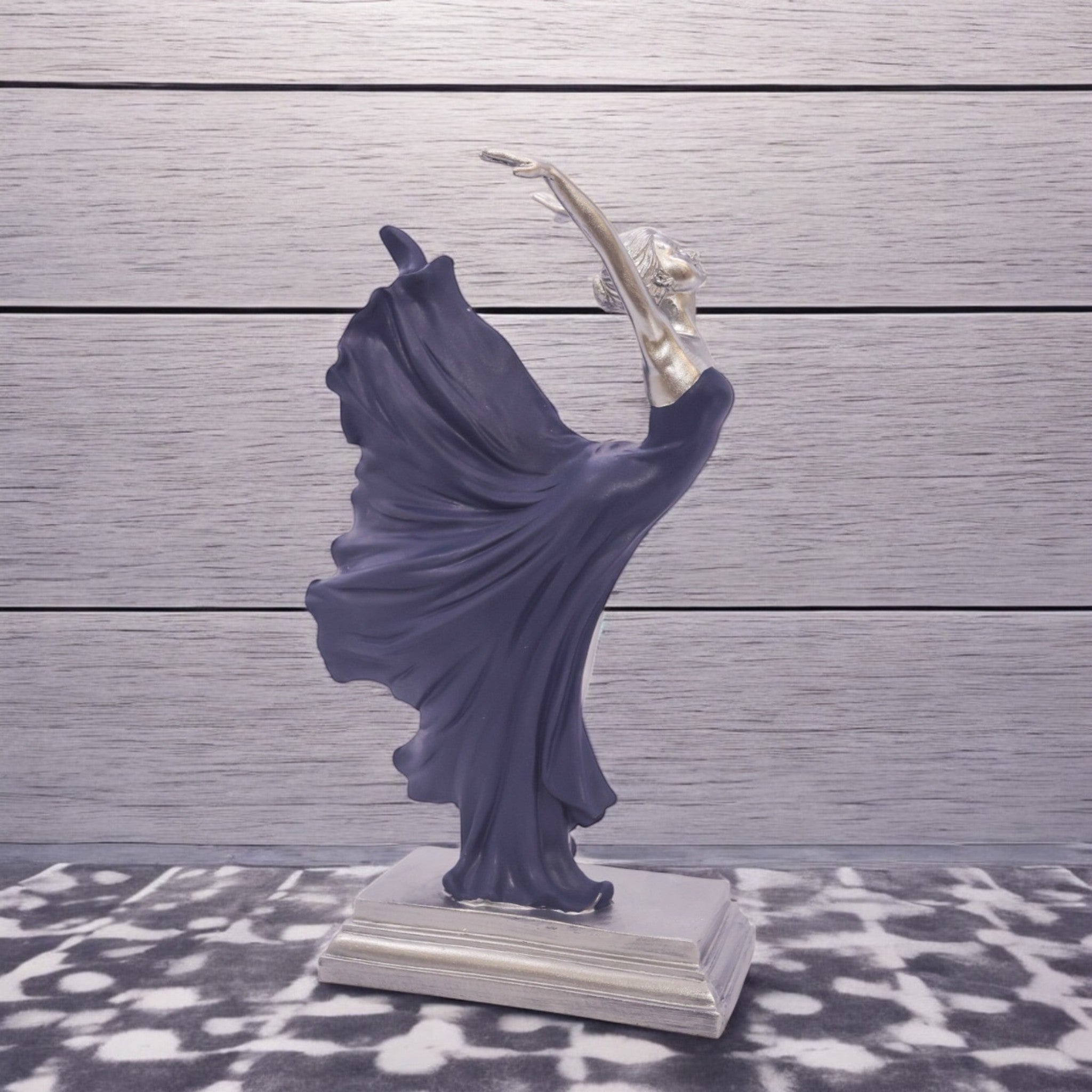 Spinning Ballet Dancer Sculpture | Modern Dance Art | Divine Dekor