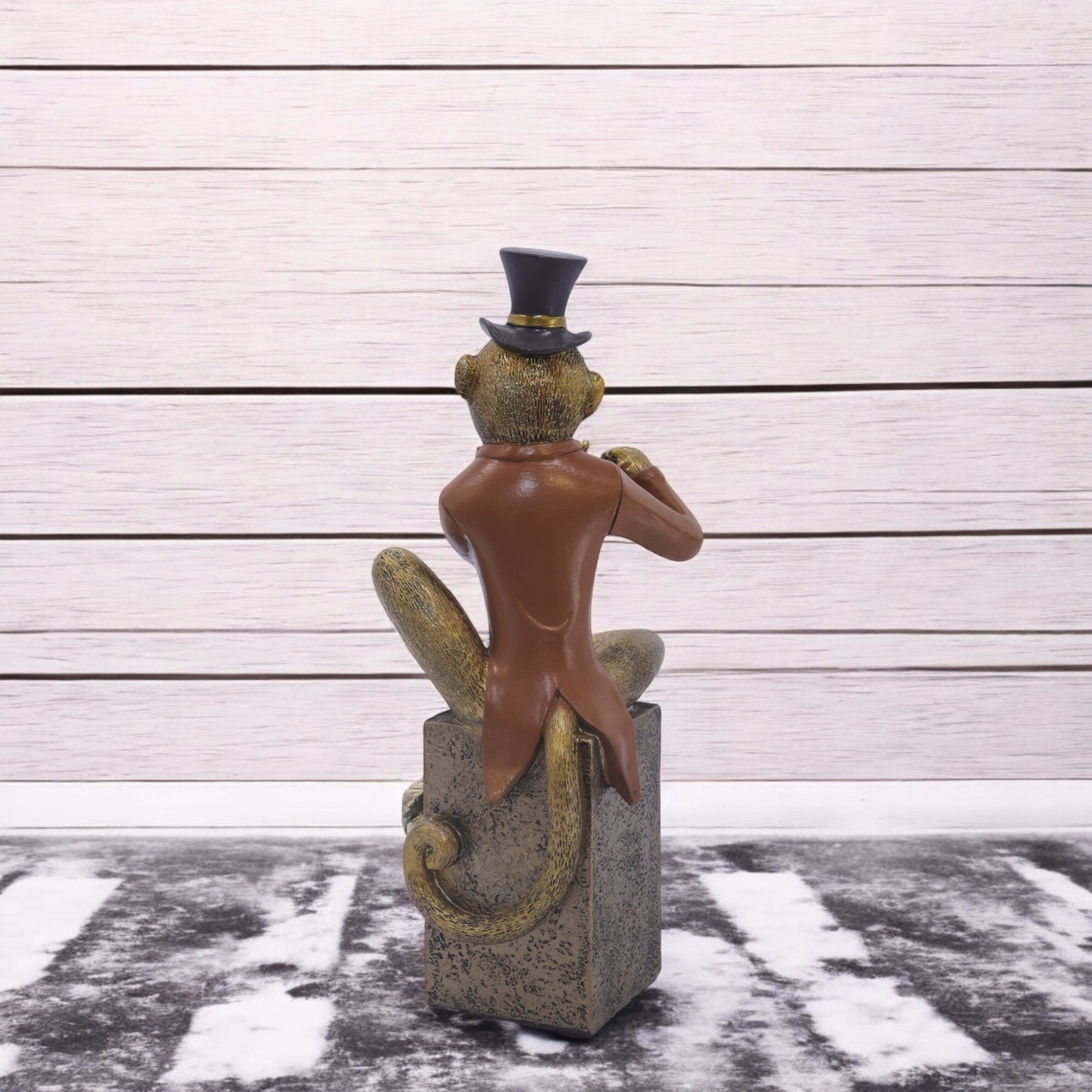 Dapper Monkey Musician | Whimsical Character Art | Divine Dekor