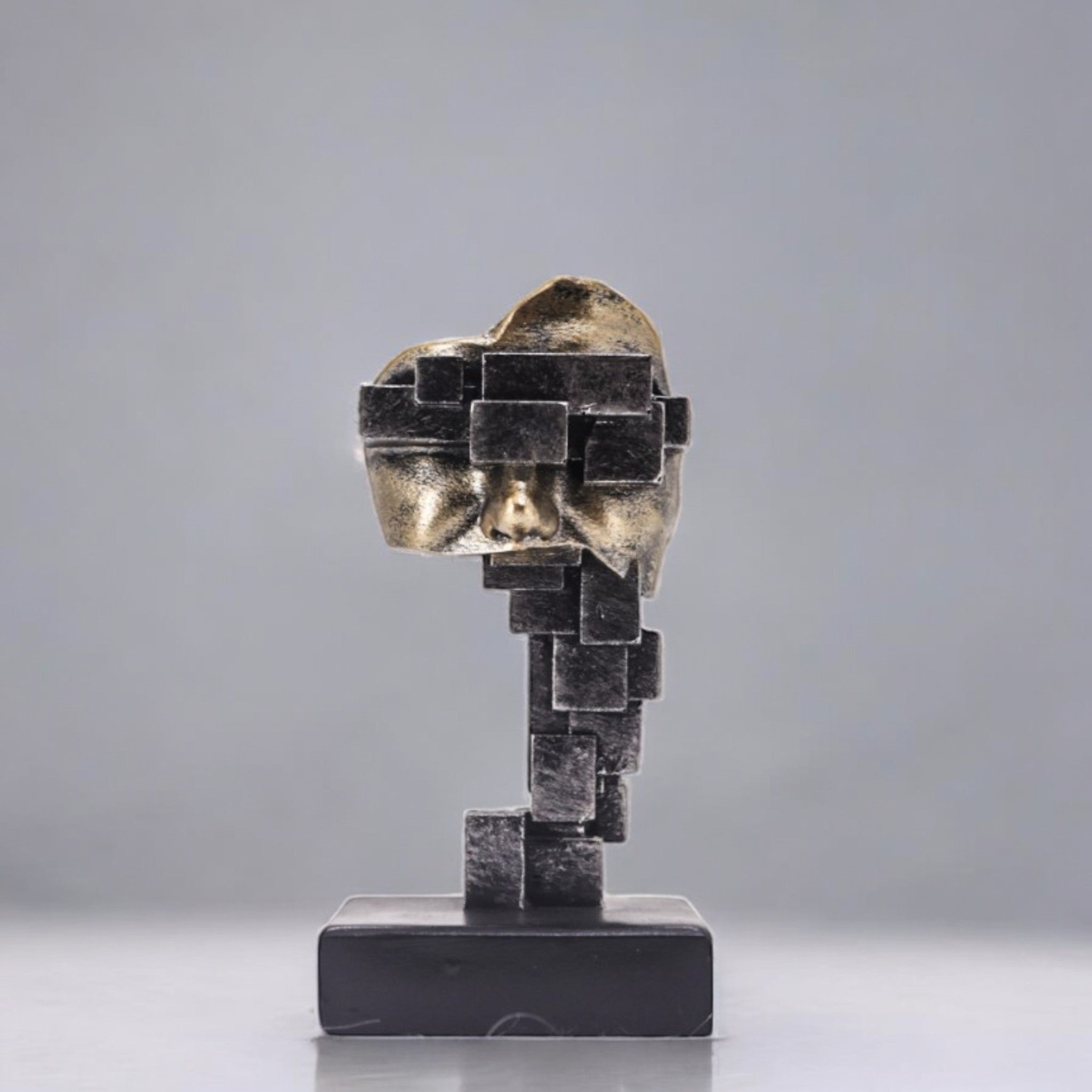 Modern Abstract Face | Contemporary Art Sculpture | Divine Dekor